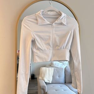 SHEIN cropped athletic jacket XS